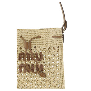 Miu Miu Raffia Handbag