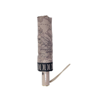 Alviero Martini Prima Classe Beige Nylon Umbrella