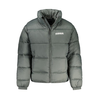 Napapijri Green Polyamide Men Jacket