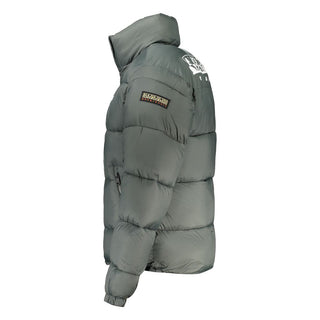 Napapijri Green Polyamide Men Jacket