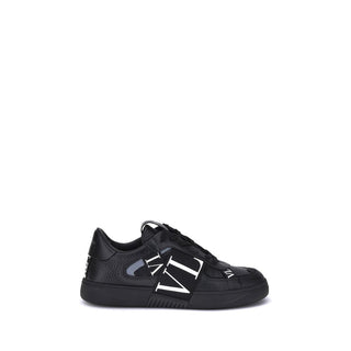 Valentino Garavani Black Rubber Low Top Sneakers