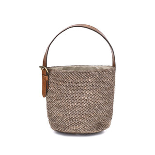 Ibeliv Raffia Lova Bucket Bag