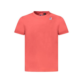 K-WAY Red Cotton Men T-Shirt