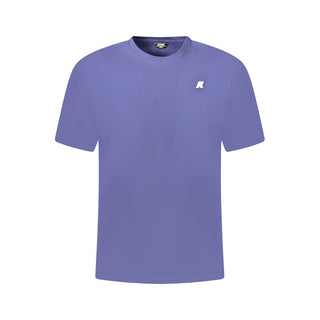 K-WAY Blue Cotton Men T-Shirt
