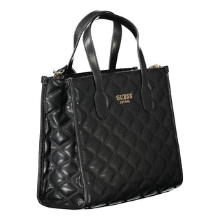 Guess Jeans Black Polyethylene Handbag