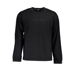 Calvin Klein Black Cotton Sweatshirt