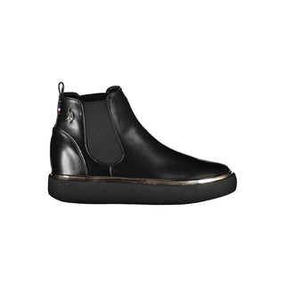 U.S. POLO ASSN. Black Polyester Boot