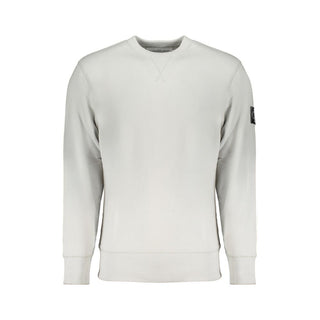 Calvin Klein Gray Cotton Sweatshirt