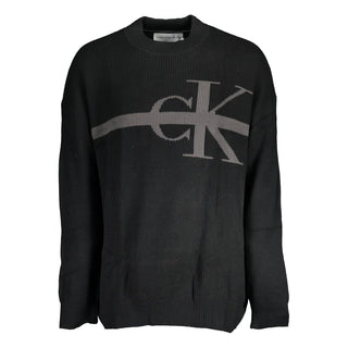 Calvin Klein Black Cotton Sweater