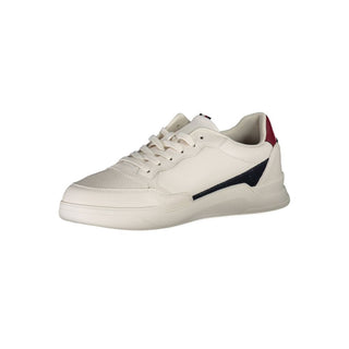 Tommy Hilfiger White Polyester Sneaker