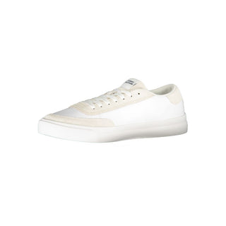 Tommy Hilfiger White Leather Men Sneaker
