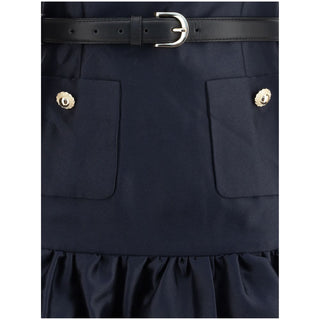 Self-Portrait Taffeta Short Dress