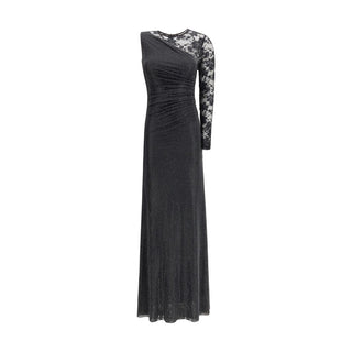 Self-Portrait Lace and rhinestone long Dress