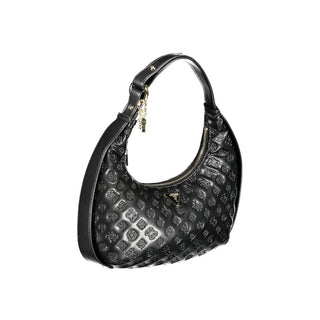 Guess Jeans Black Polyethylene Handbag