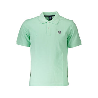 North Sails Green Cotton Polo Shirt