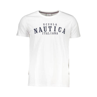 Scuola Nautica White Cotton T-Shirt