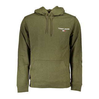 Tommy Hilfiger Green Cotton Sweatshirt