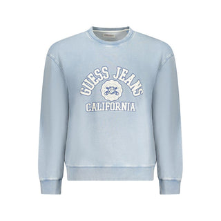 Guess Jeans Blue Cotton Sweater