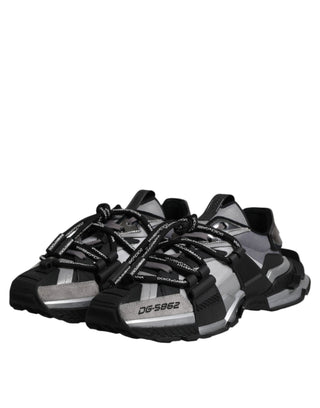 Dolce & Gabbana Multicolor Panelled Space Sneakers Shoes