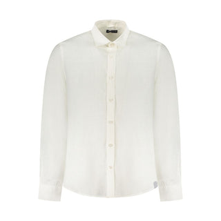 North Sails Bianco Linen Mens Shirt