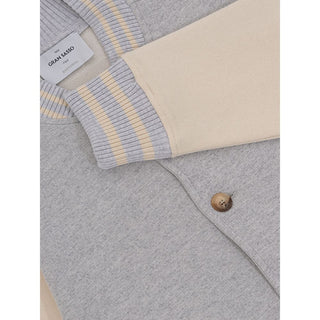 Gran Sasso Gray Cotton Jackets & Coat