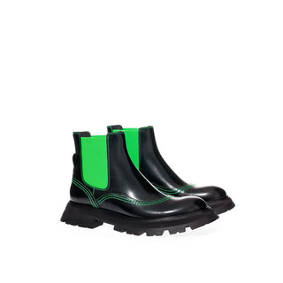 Alexander McQueen Multicolor Leather Chelsea Boots