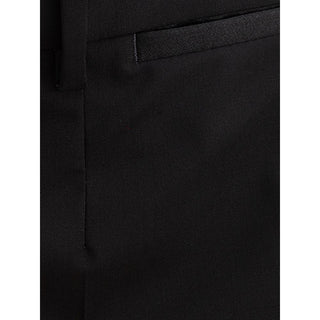 Dolce & Gabbana Black Wool Pant