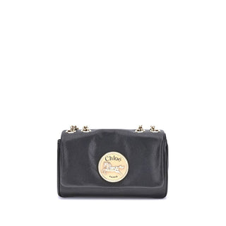 Chloé Black Calf Leather Bos Taurus Shoulder Bag