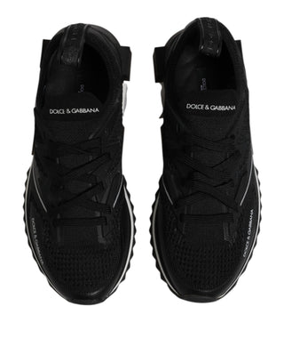 Dolce & Gabbana Black SORRENTO Sport Stretch Sneakers Shoes