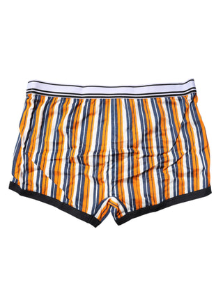 Dolce & Gabbana Multicolor Striped Cotton Men Boxer Underwear