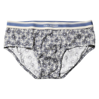Dolce & Gabbana Multicolor Patterned Regular Brief Underwear