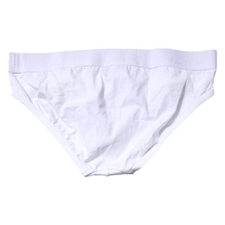 Dolce & Gabbana White Cotton Stretch Regular Brief Underwear