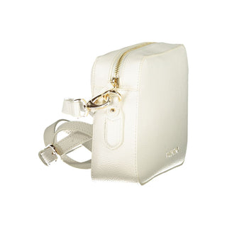 Mario Valentino White Polyethylene Handbag