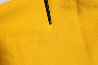 Dolce & Gabbana Yellow Cotton Logo Jogger Sweatpants Pants