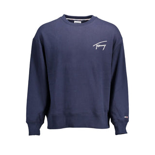 Tommy Hilfiger Blue Cotton Sweatshirt