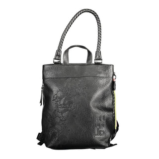 Desigual Black Polyethylene Backpack
