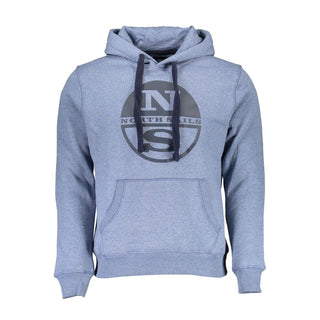 North Sails Blue Cotton Sweatshirt