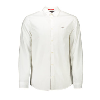 Tommy Hilfiger White Cotton Shirt