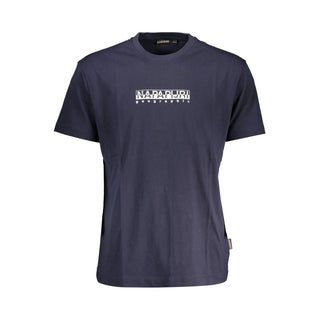 Napapijri Blue Cotton T-Shirt