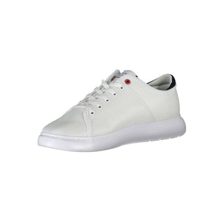 Tommy Hilfiger White Polyester Men Sneaker