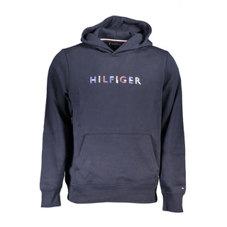 Tommy Hilfiger Blue Cotton Sweatshirt