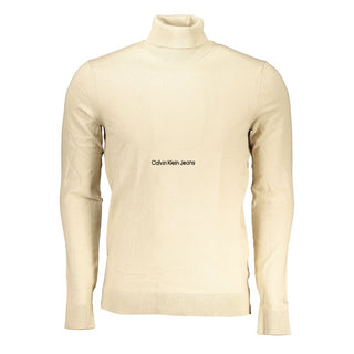 Calvin Klein Beige Cotton Sweater