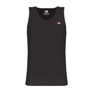 Norway 1963 Black Cotton Tank Top