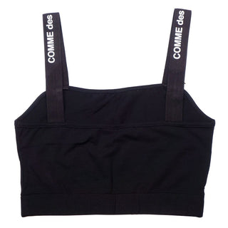 Comme Des Fuckdown Black Cotton Women Top