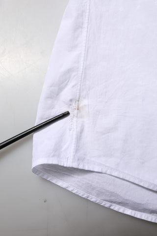 Dolce & Gabbana White Cotton GOLD Dress Formal Shirt