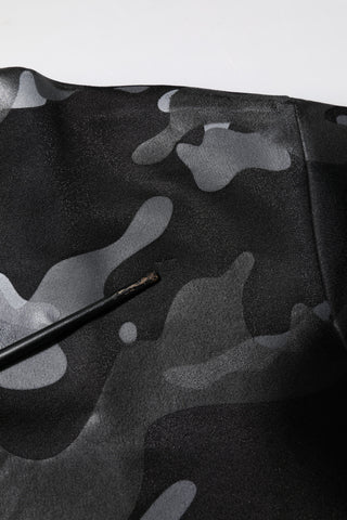 Dolce & Gabbana Black Camouflage Pullover Sweatshirt Sweater