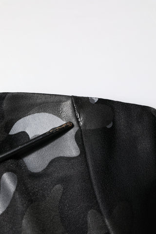 Dolce & Gabbana Black Camouflage Pullover Sweatshirt Sweater