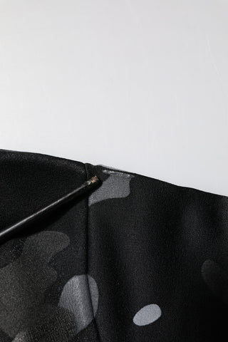 Dolce & Gabbana Black Camouflage Pullover Sweatshirt Sweater