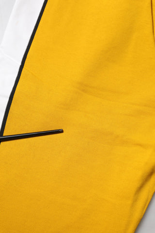 Dolce & Gabbana Yellow Cotton Sweatpant Jogger Trouser Pants