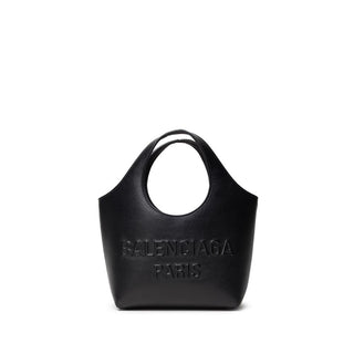 Balenciaga Black Leather Tote Bag